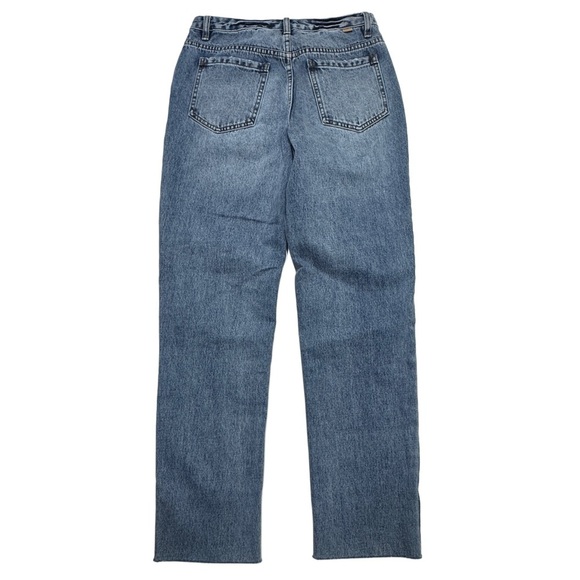 {O'Neill} "Benatar" Slim Straight Leg Distressed Ripped Button Fly Denim Jeans - Picture 3 of 7